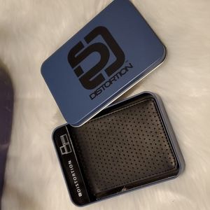 Distortion bifold wallet new!